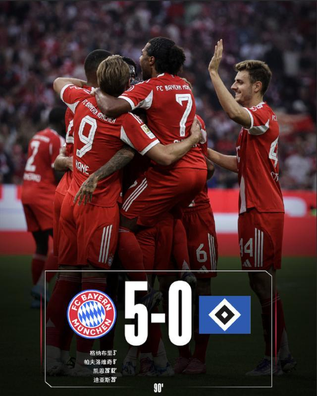 拜仁慕尼黑豪取客场胜利，提升士气