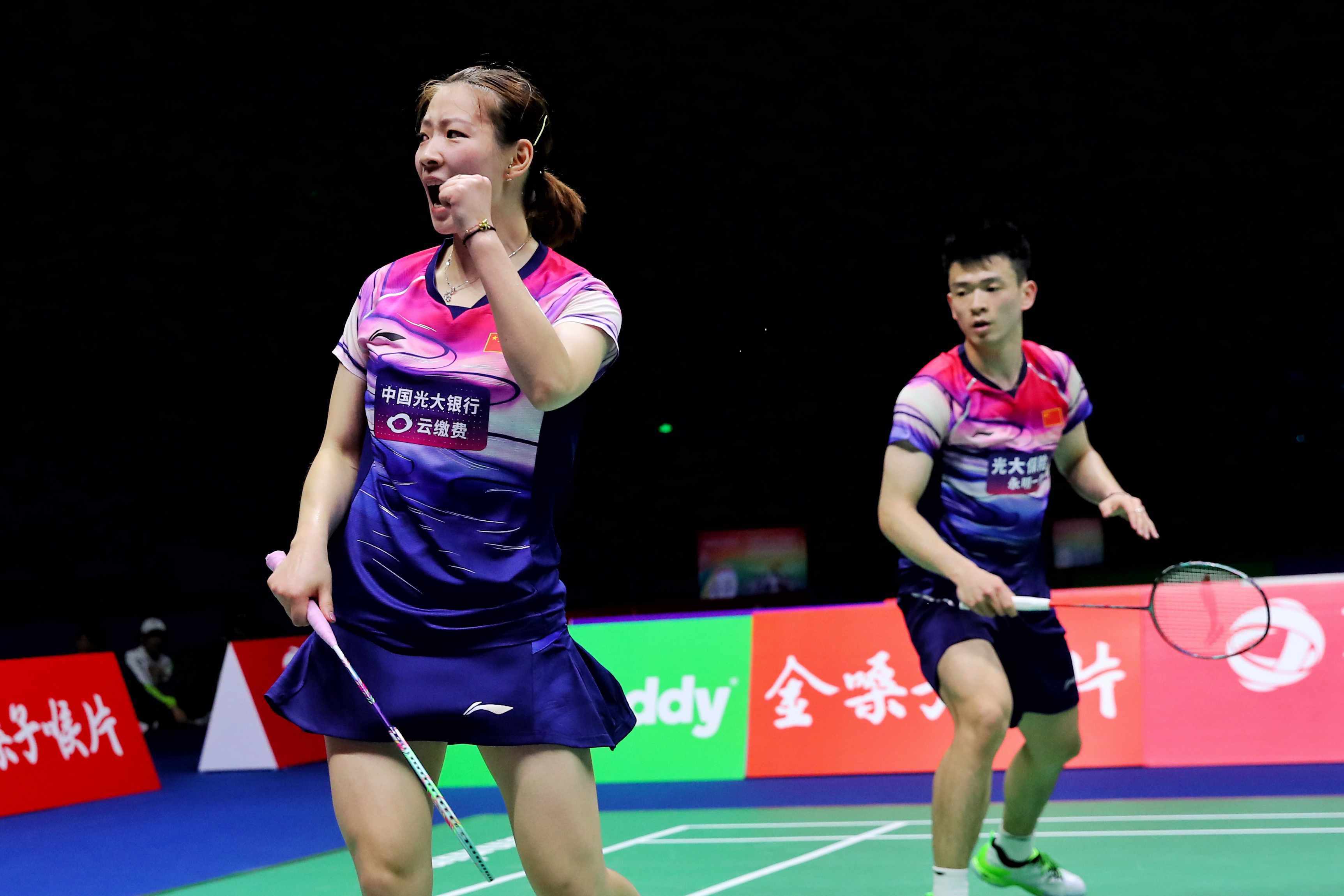 泰国羽毛球队逆转丹麦羽毛球队，谌龙统治全场