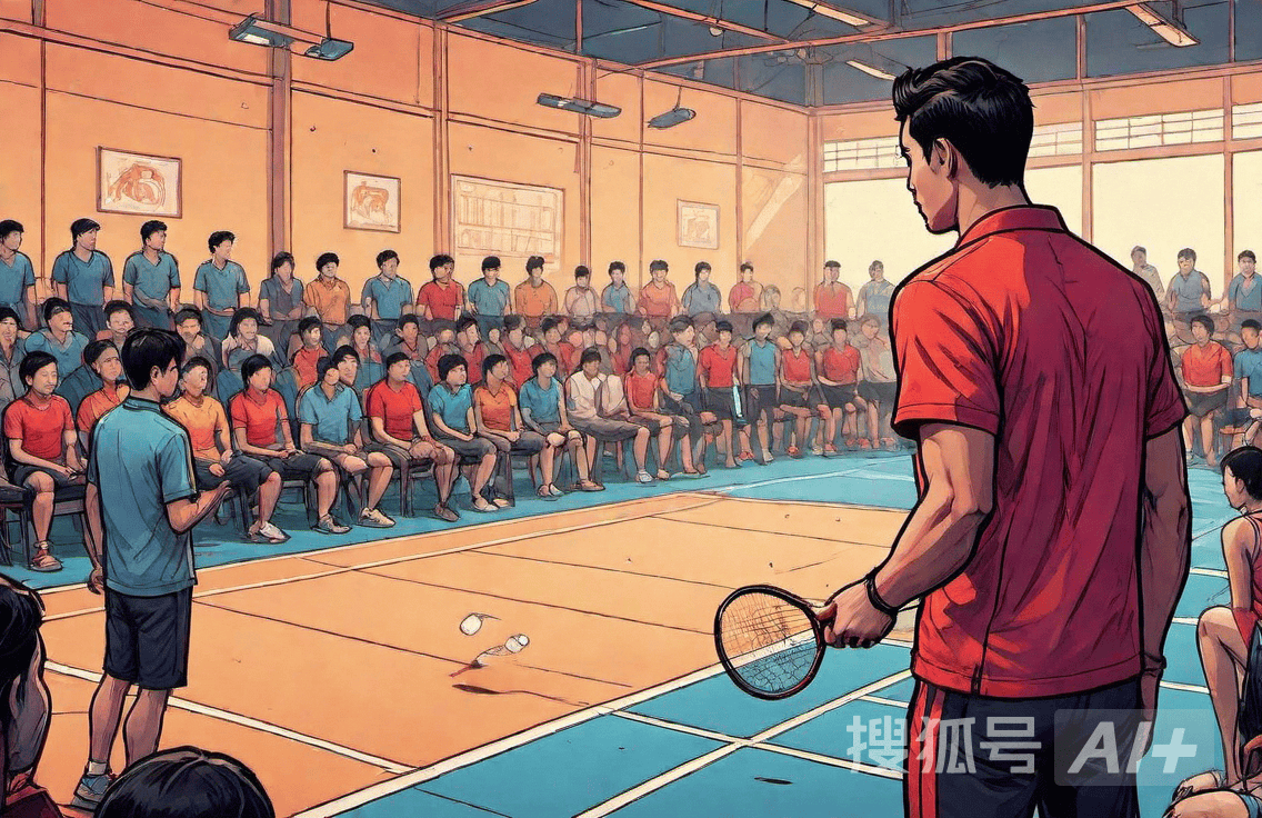 泰国羽毛球队逆转丹麦羽毛球队，谌龙统治全场